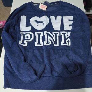 VS Pink Pocket Sweater Nwt MEDIUM